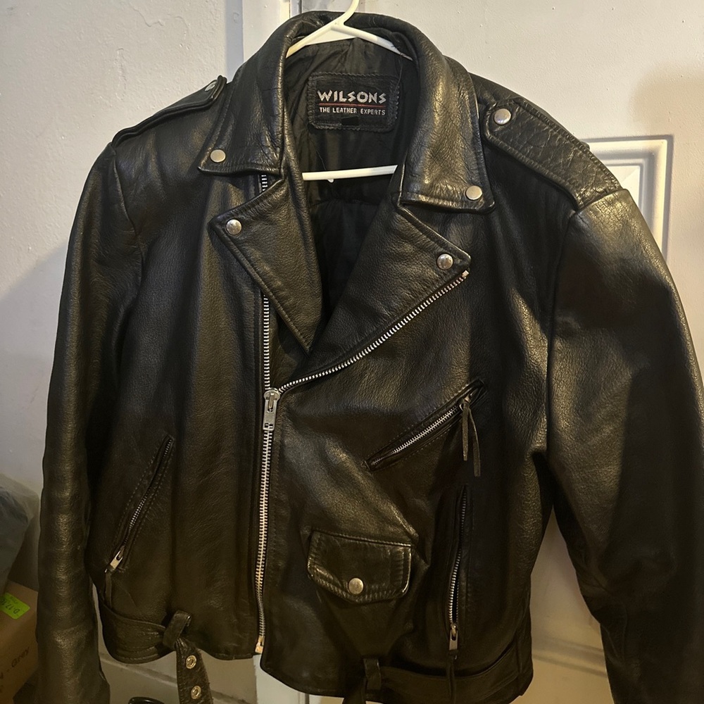 harley davidson jacket wilson leather vintage. Xl